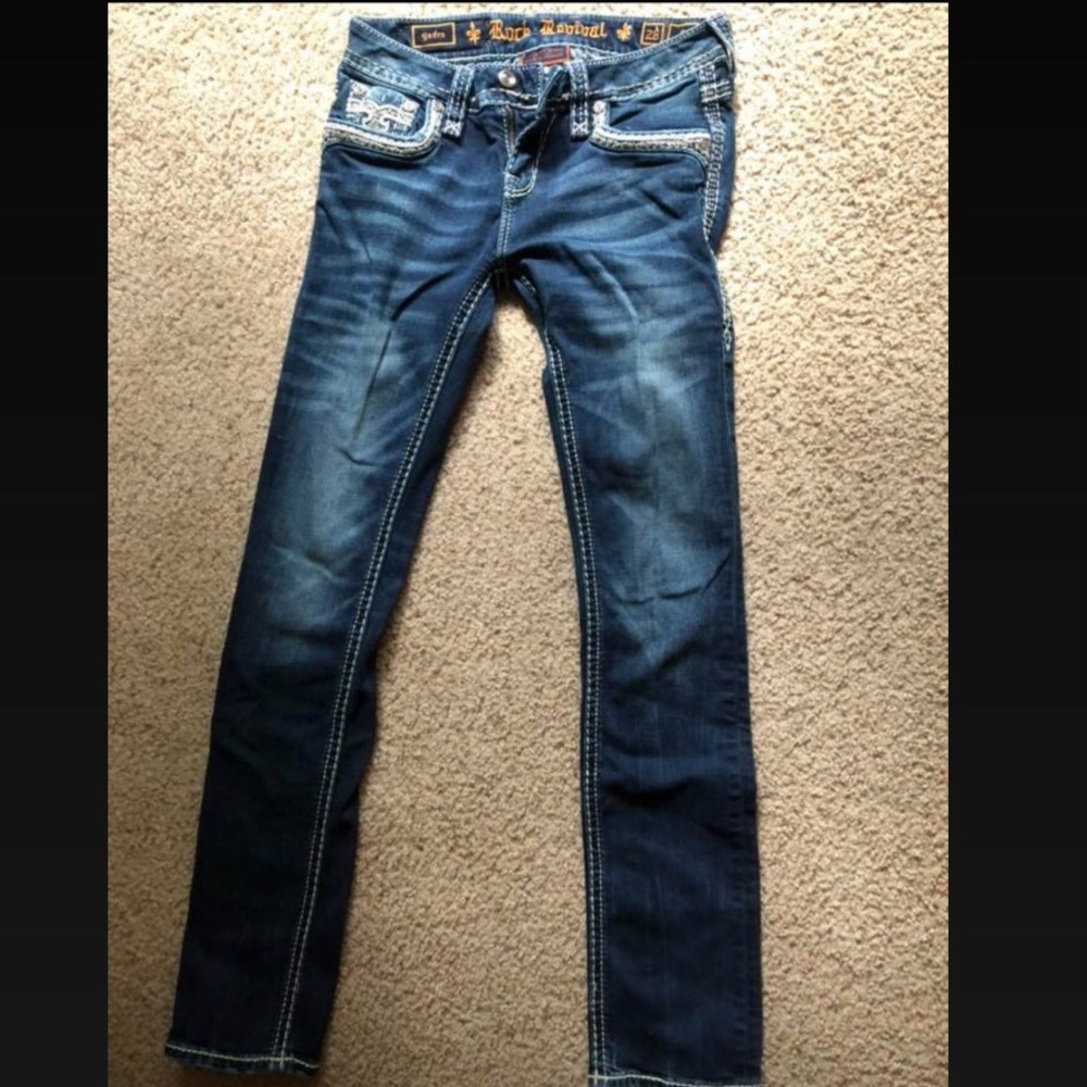Rock revival jeans